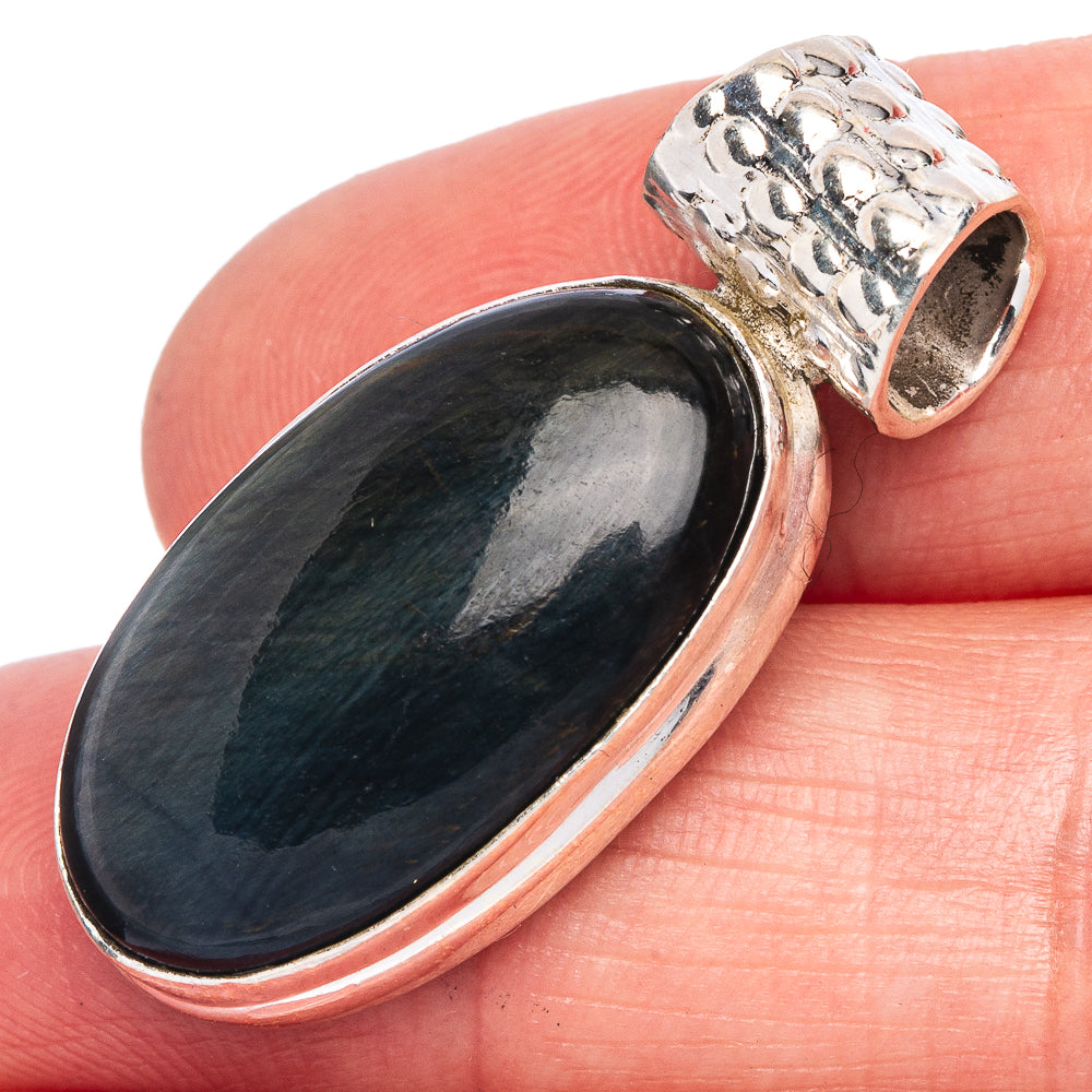 Pietersite Pendant 1 3/8" (925 Sterling Silver) P40508