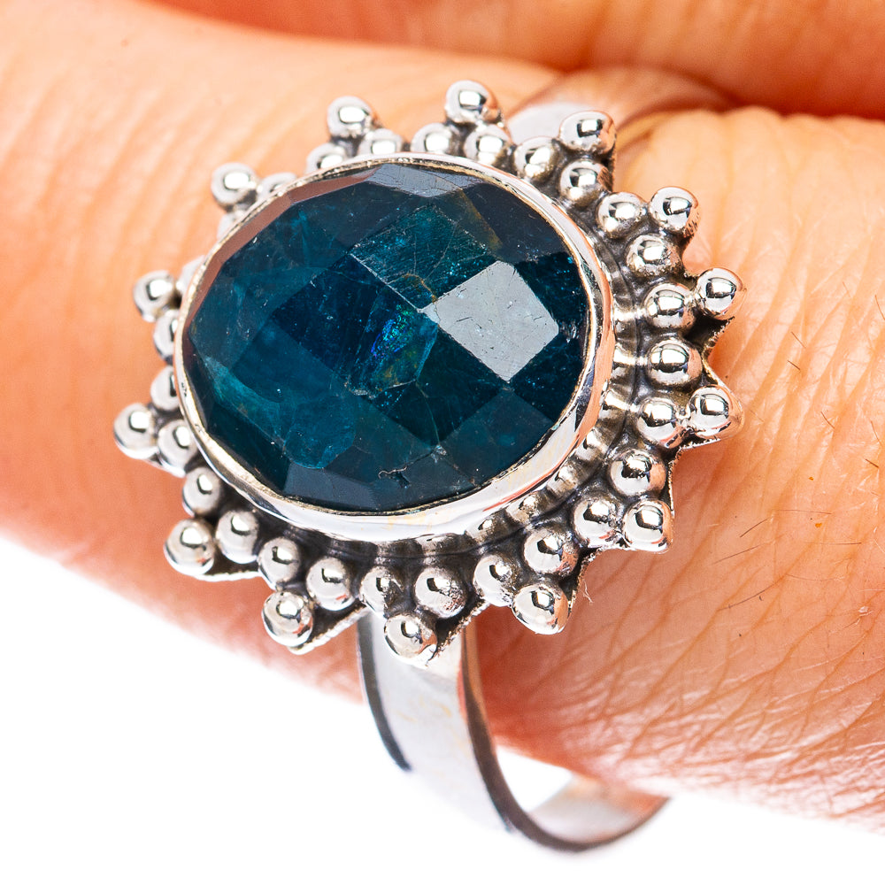 Apatite Ring Size 10 (925 Sterling Silver) R3006