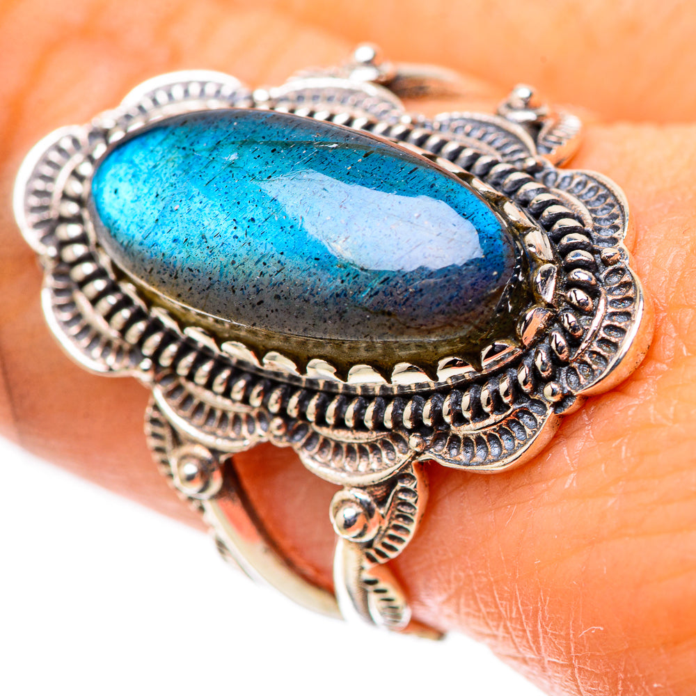 Labradorite 925 Sterling Silver Ring Size 8.75 (925 Sterling Silver) RING139452