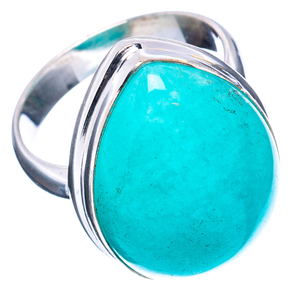 Amazonite Ring Size 6.5 (.925 Sterling Silver)