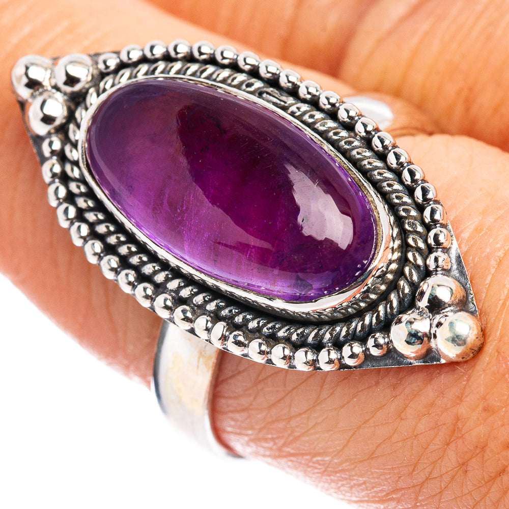 Amethyst Ring Size 8.25 (.925 Sterling Silver)