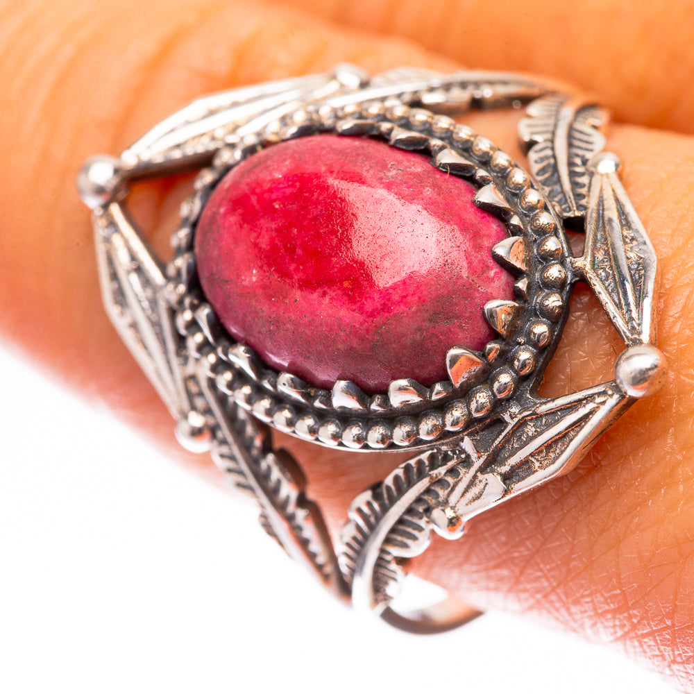 Rhodochrosite Ring Size 10 (925 Sterling Silver) R140563