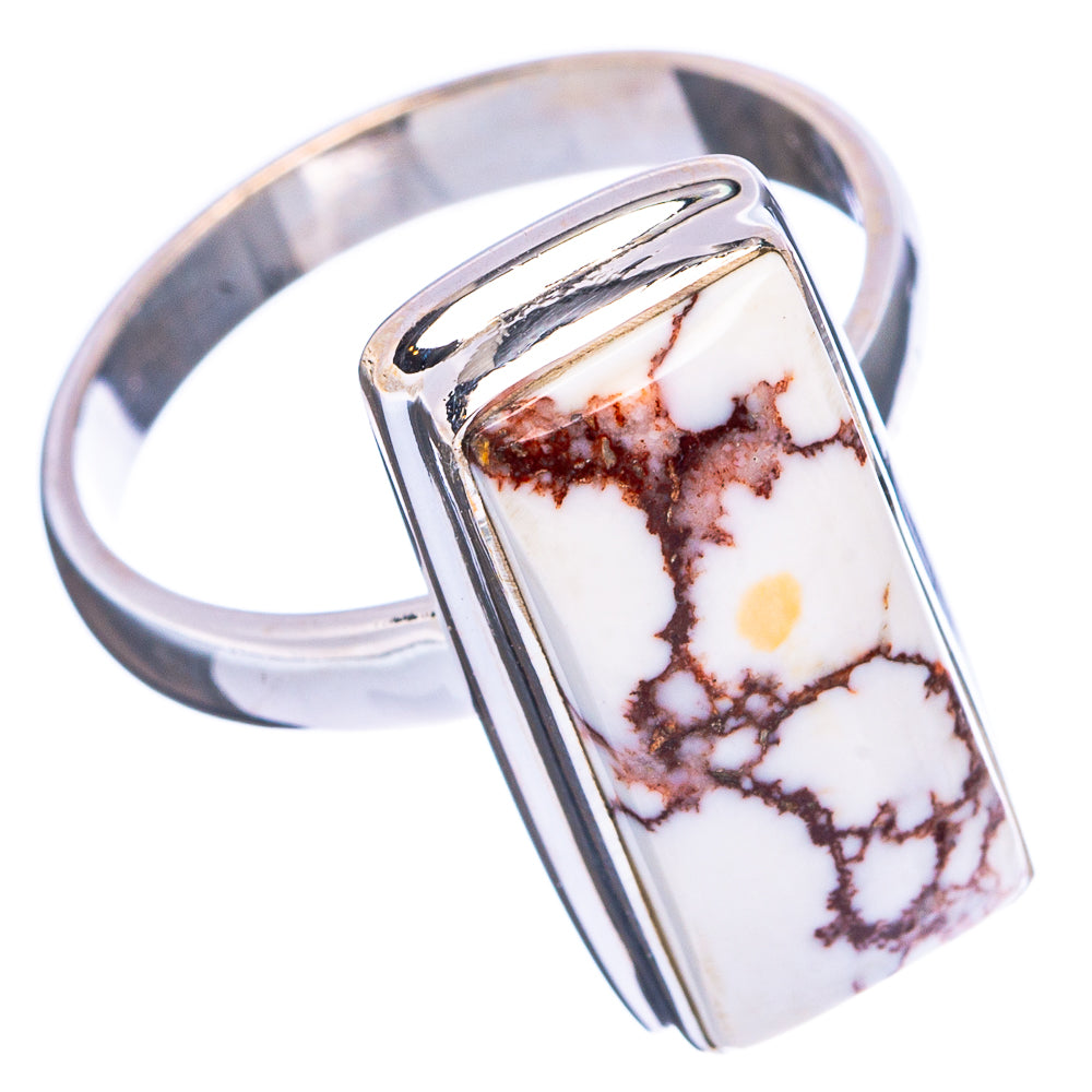 Wild Horse Jasper Ring Size 7.75 (.925 Sterling Silver)