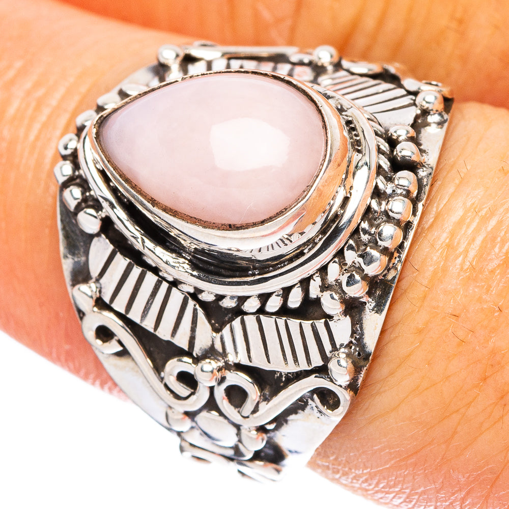 Rare Queen Conch Shell Ring Size 8 (925 Sterling Silver) R4617