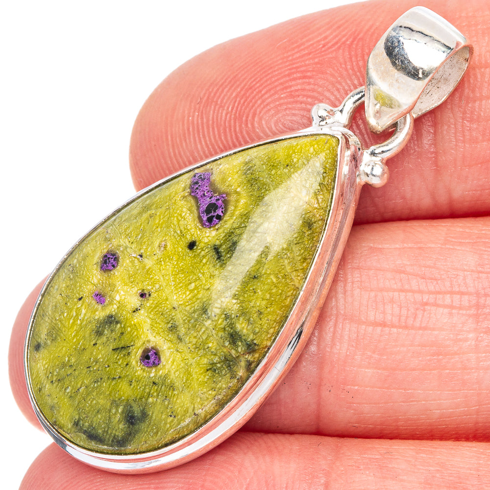 Atlantisite Pendant 1 5/8" (925 Sterling Silver) P40494