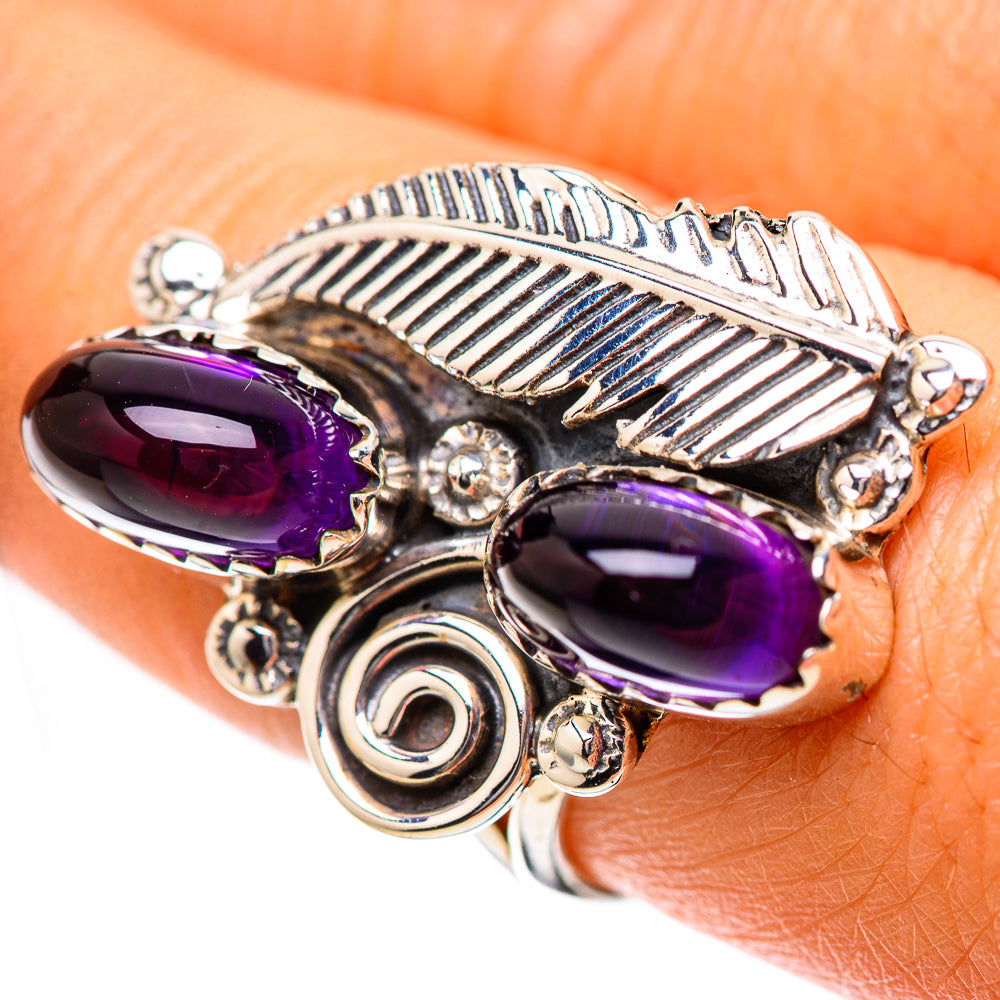 Amethyst Ring Size 7.5 (925 Sterling Silver) RING139184
