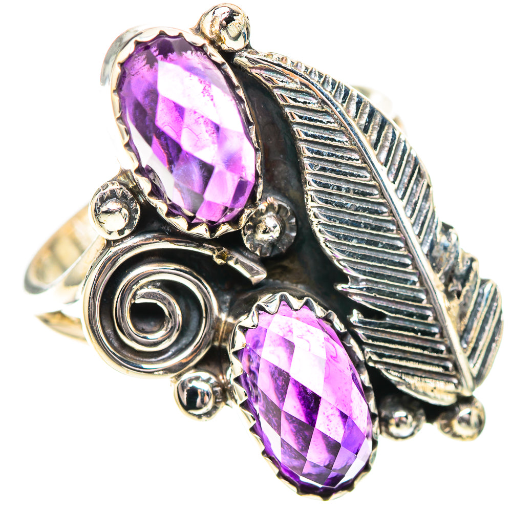 Amethyst 925 Sterling Silver Ring Size 8.25 (925 Sterling Silver) RING139542
