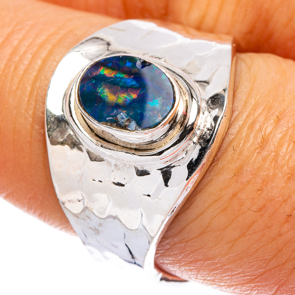 Australian Opal Ring Size 7 (925 Sterling Silver) R146204
