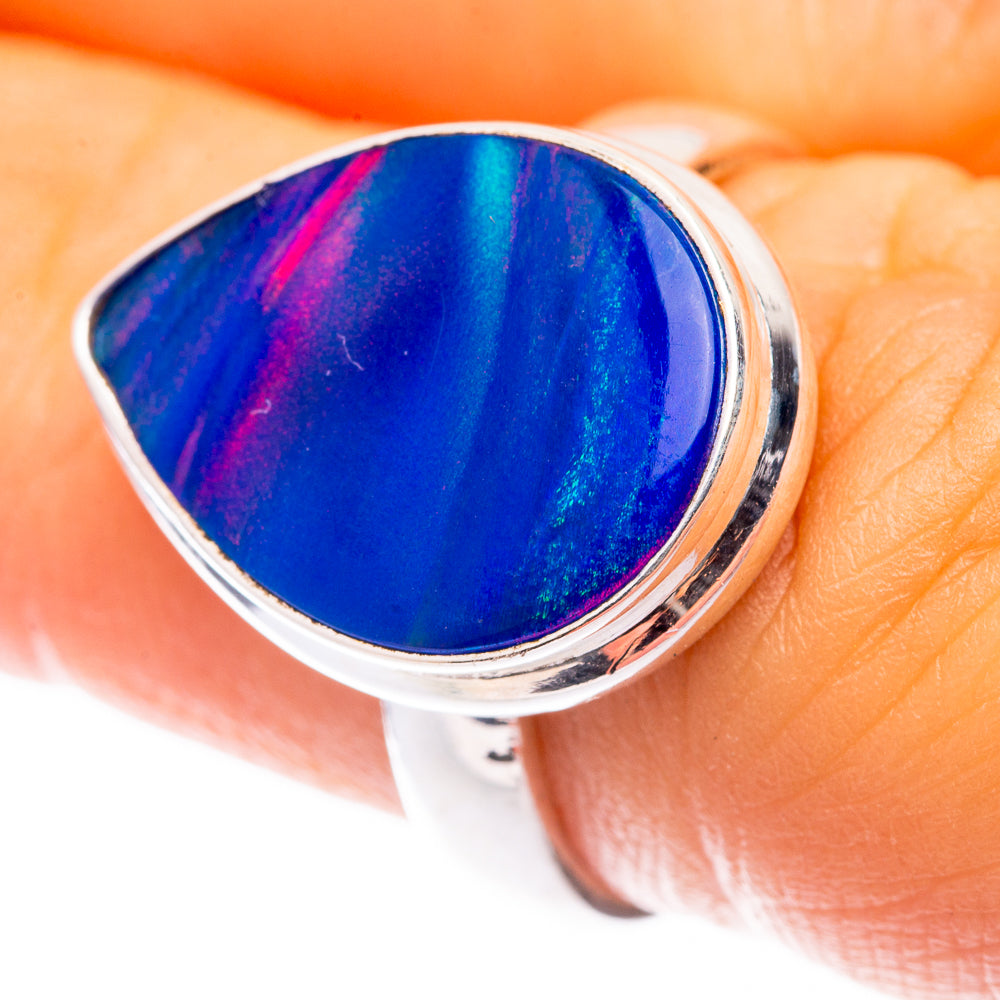 Aura Opal Ring Size 6 (925 Sterling Silver) R140898