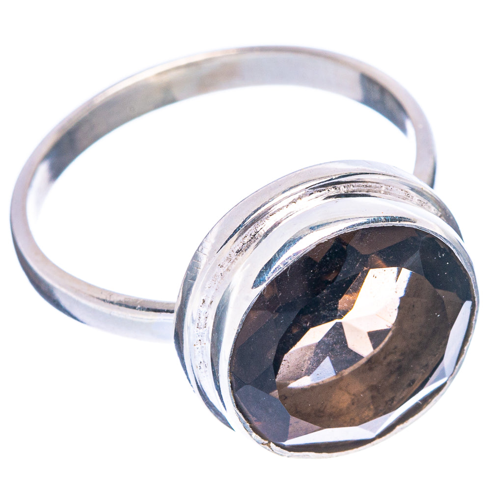 Smoky Quartz Ring Size 9 (925 Sterling Silver) R147042