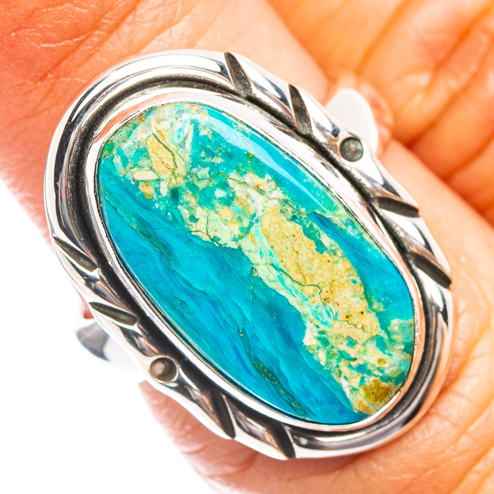 Rare Premium Peruvian Opal Ring Size 6 (.925 Sterling Silver)