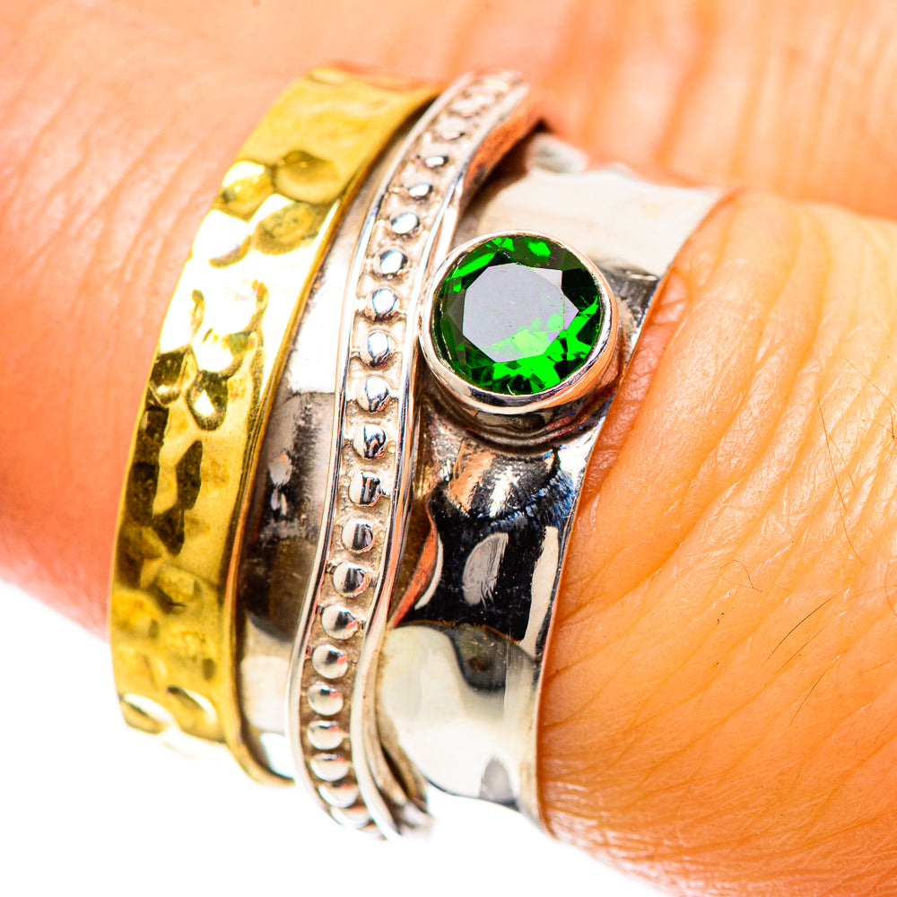 Chrome Diopside Ring Size 7.25 (925 Sterling Silver) RING137902