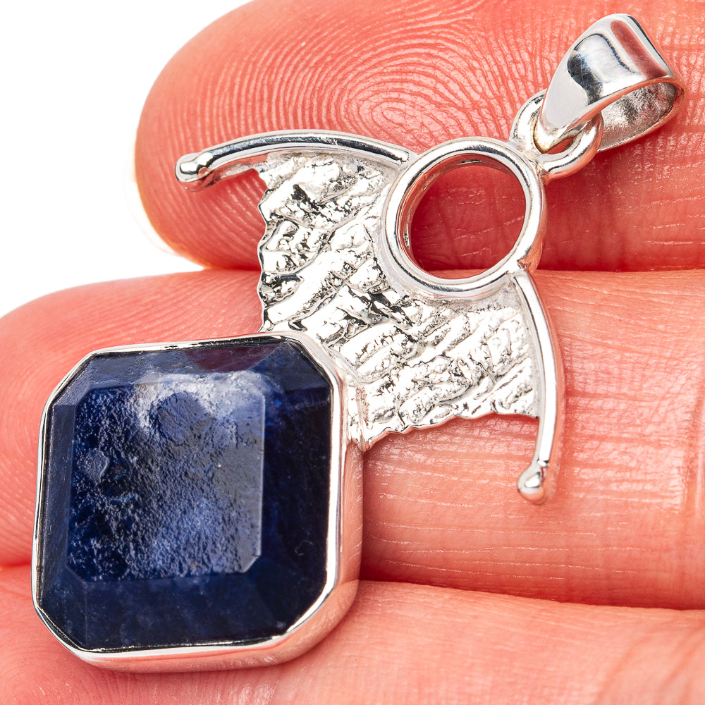 Asc Premium Sodalite Pendant 1 1/2" (925 Sterling Silver) P42254