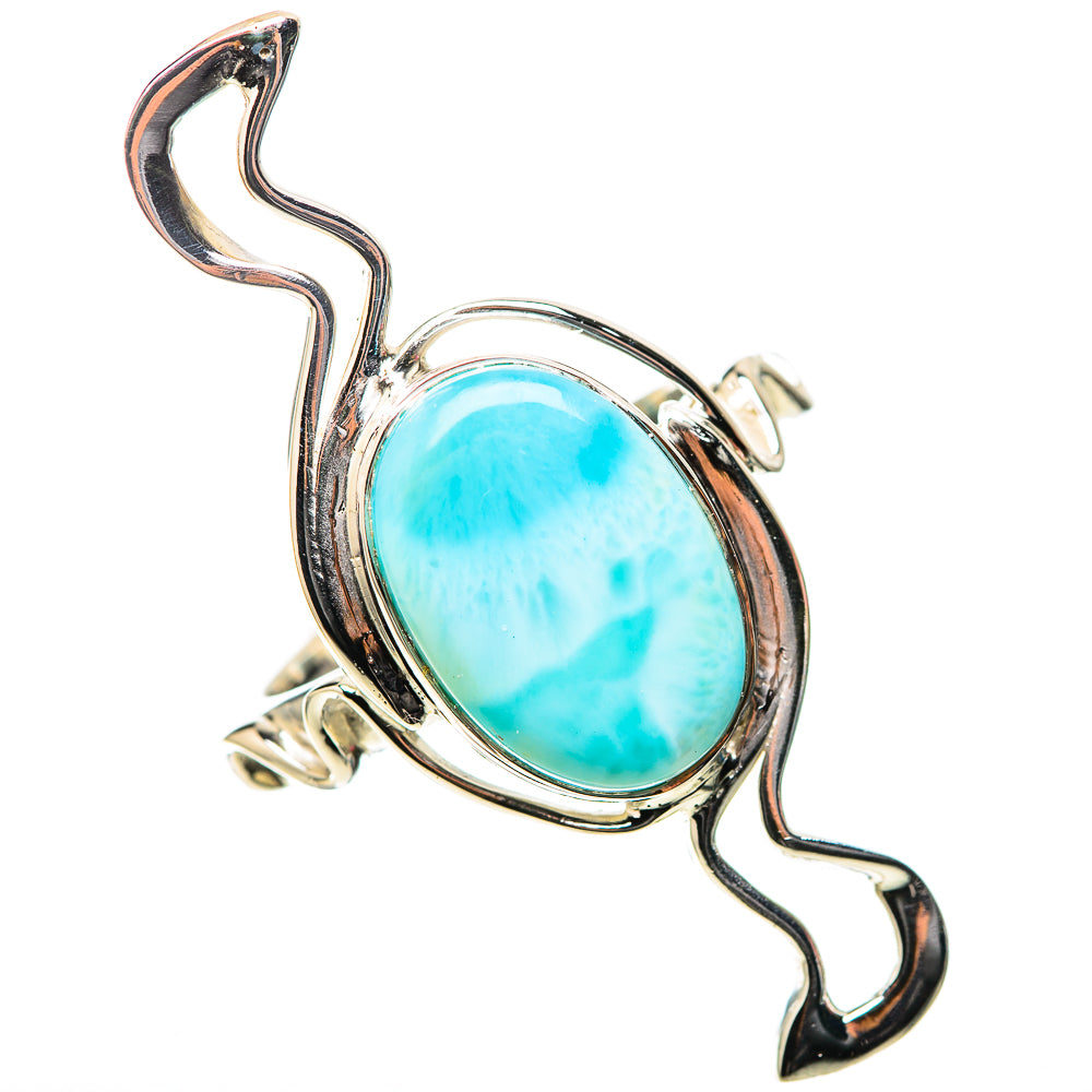 Premium Larimar Ring Size 7.25 (925 Sterling Silver) RING138207