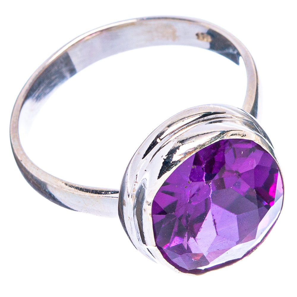 Brazilian Amethyst Ring Size 8.75 (.925 Sterling Silver)