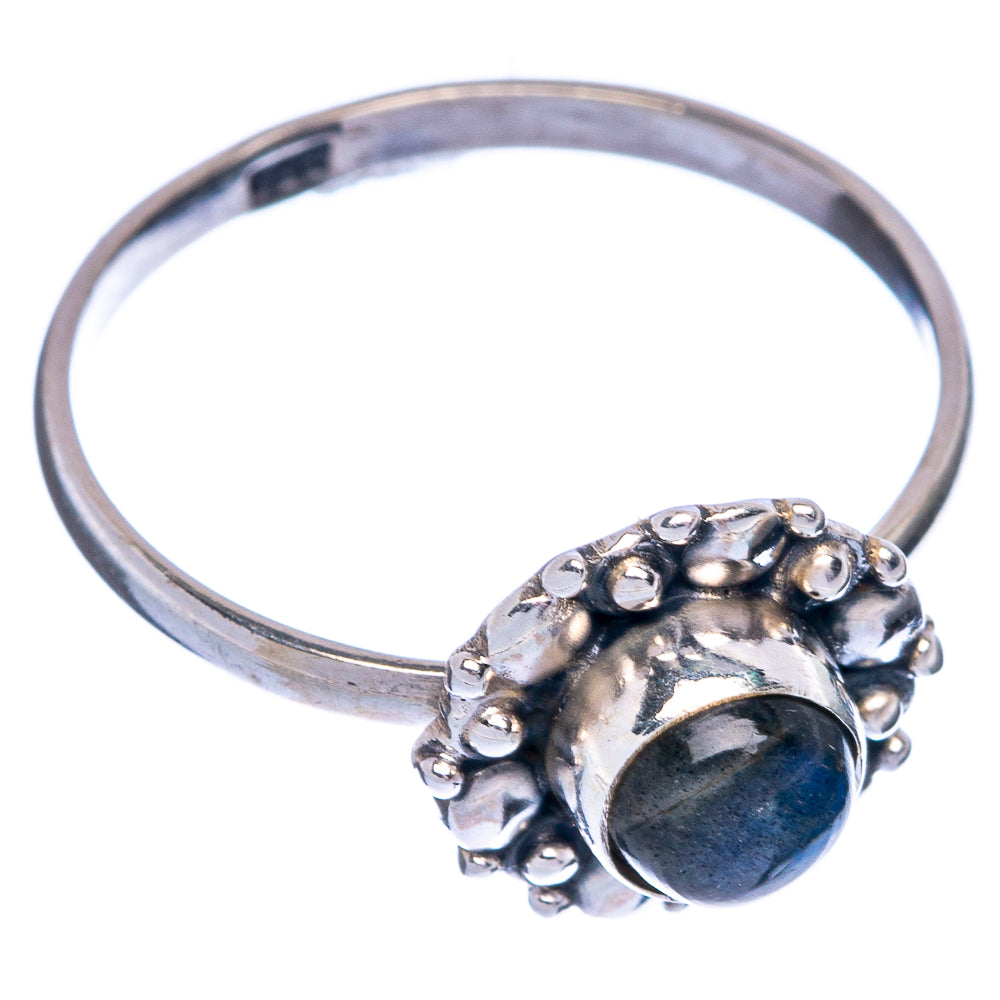 Labradorite Dainty Ring Size 9.25 (925 Sterling Silver) R145375