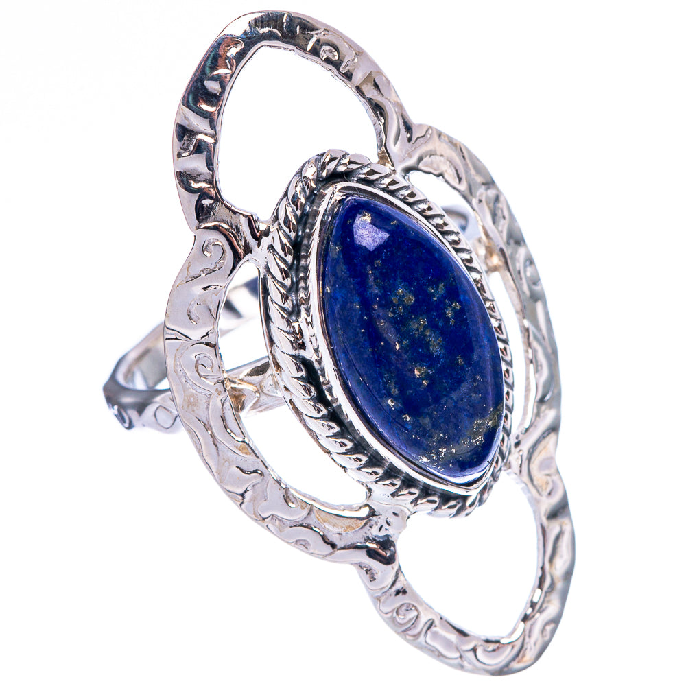 Premium Lapis Lazuli Ring Size 5.75 (925 Sterling Silver) R1831
