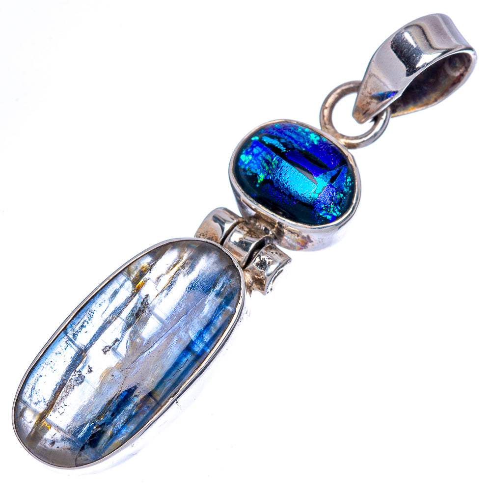 Kyanite Pendant 2 1/8" (925 Sterling Silver) P40069