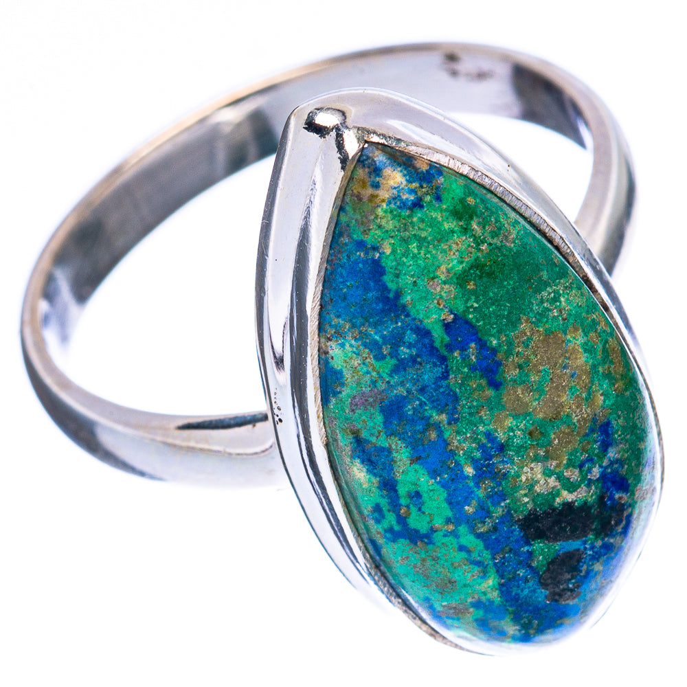 Azurite Ring Size 11.25 (925 Sterling Silver) R3386