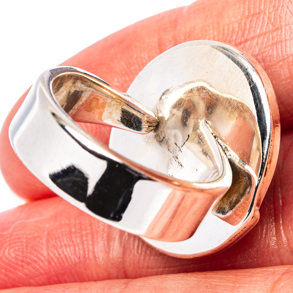 Exclusive Golden Hills Turquoise Ring Size 6 Adjustable (.925 Sterling Silver)