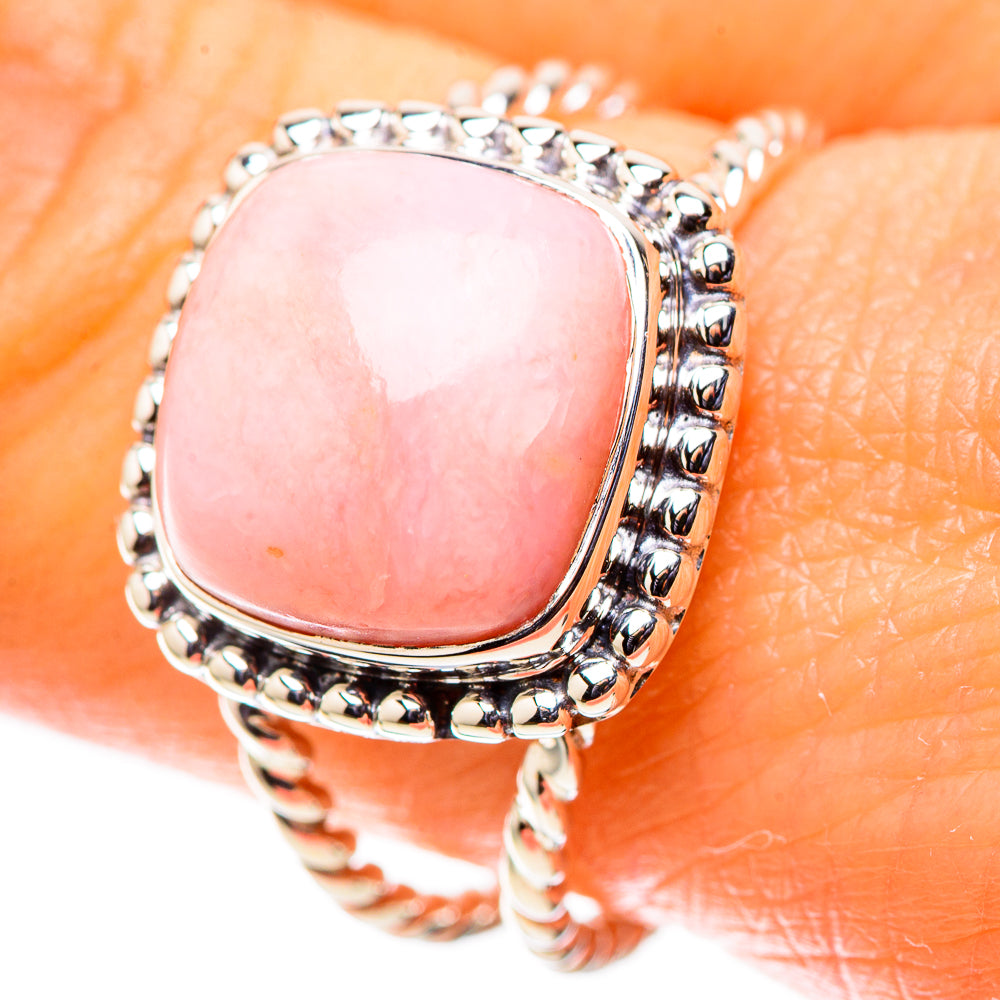 Premium Pink Opal Ring Size 9 (925 Sterling Silver) RING138054