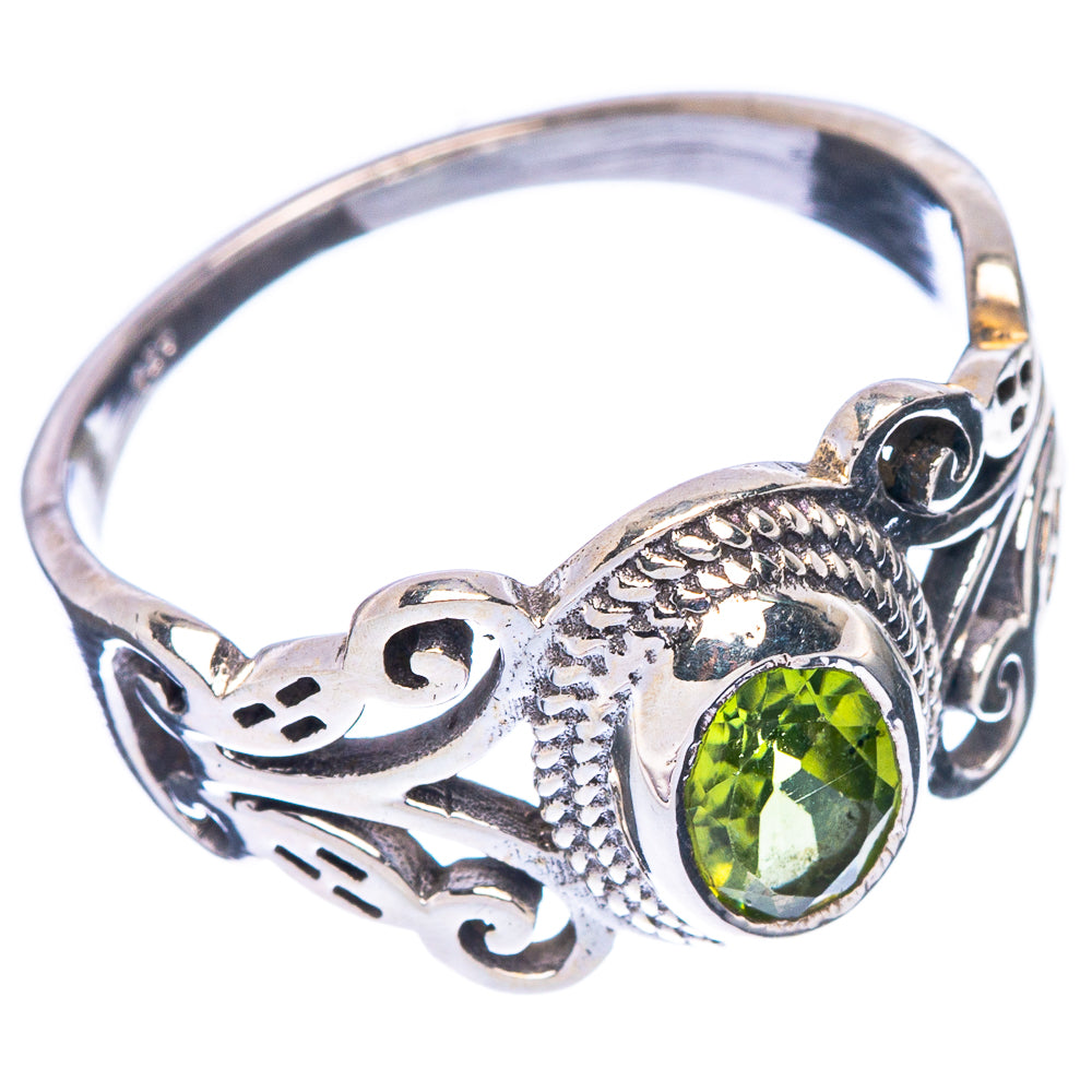 Peridot Ring Size 7.75 (925 Sterling Silver) R146814