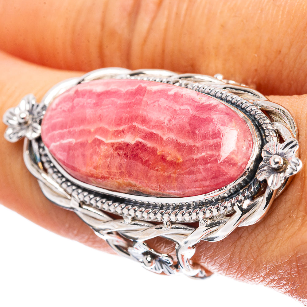 Signature Rhodochrosite Ring Size 7 (.925 Sterling Silver)