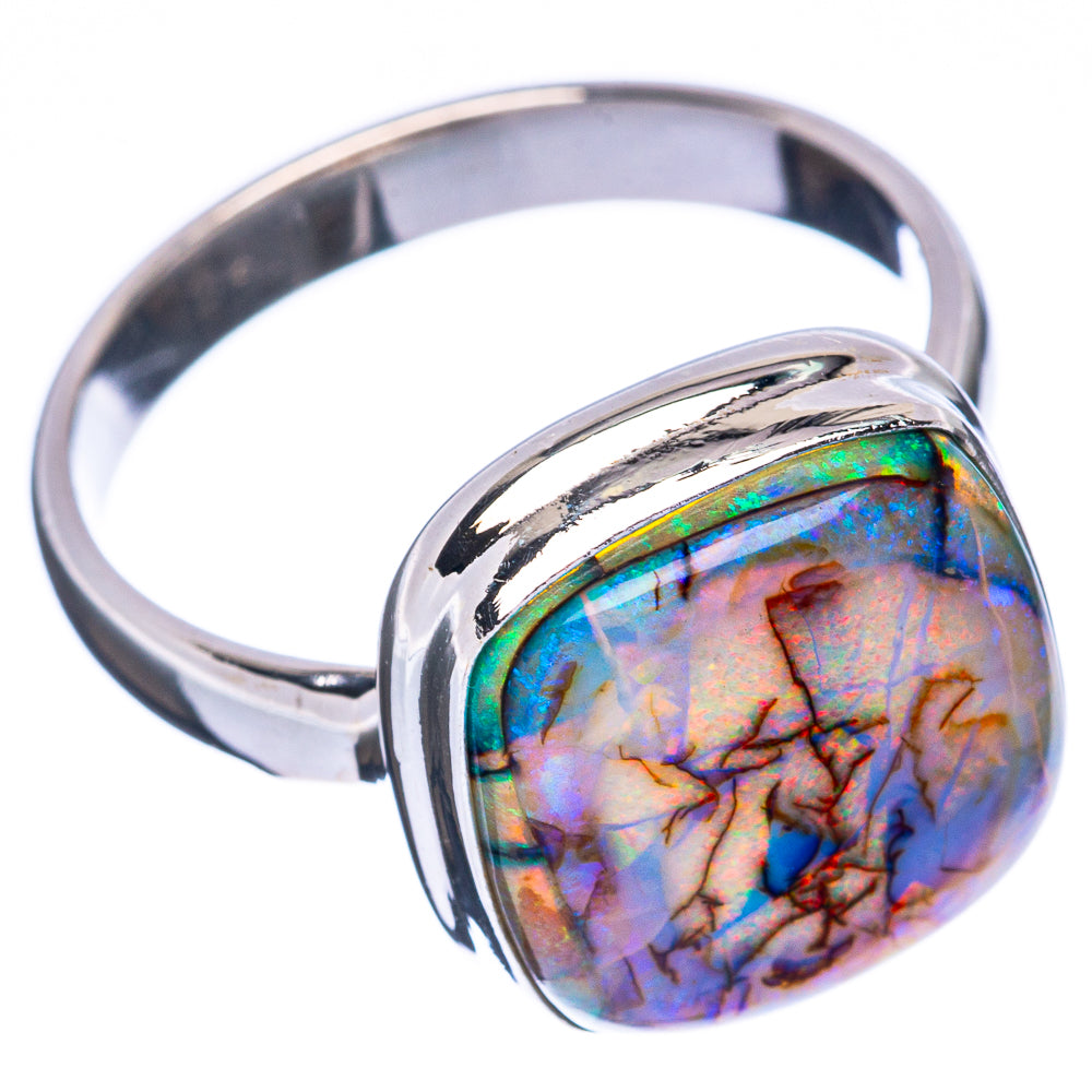 Rare Sterling Opal Ring Size 9.25 (925 Sterling Silver) R2993