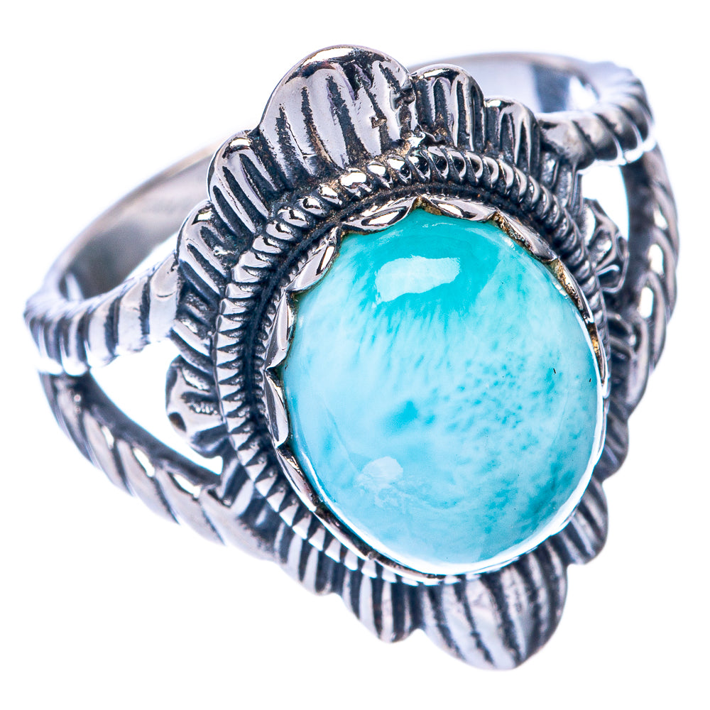 Larimar Ring Size 6.25 (925 Sterling Silver) R144895