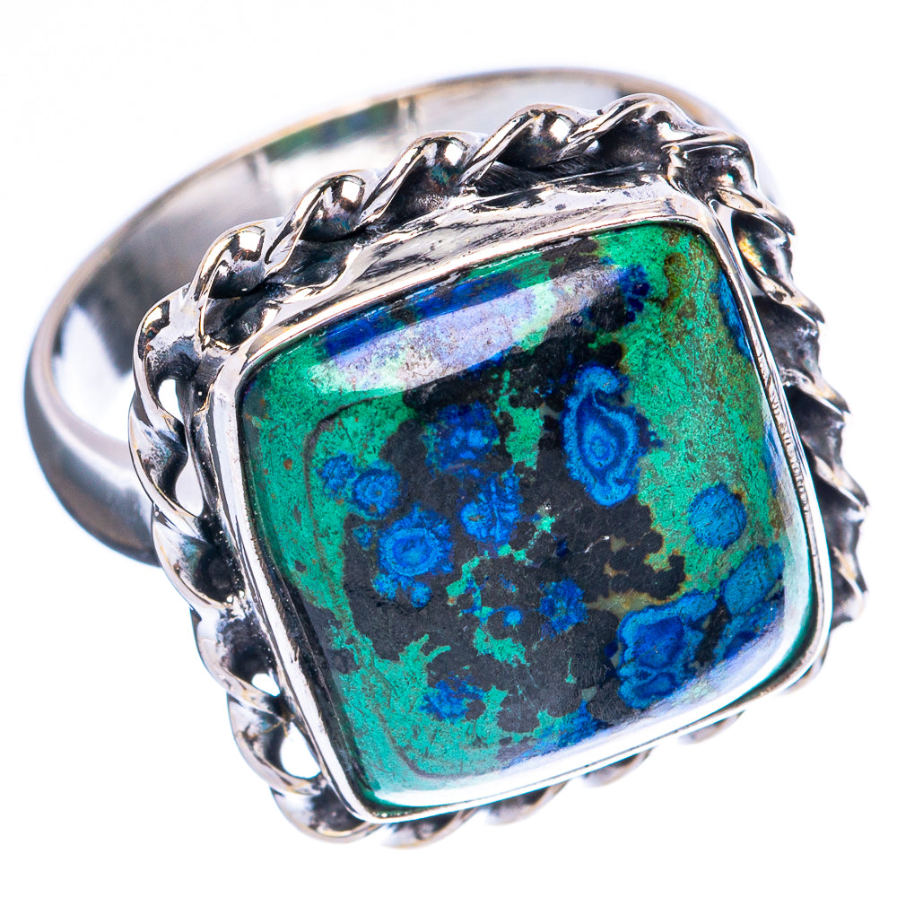 Azurite Ring Size 6.75 (925 Sterling Silver) R4120