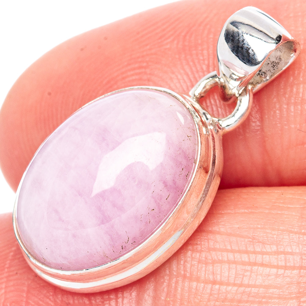 Rare Kunzite Pendant 1" (925 Sterling Silver) P41778