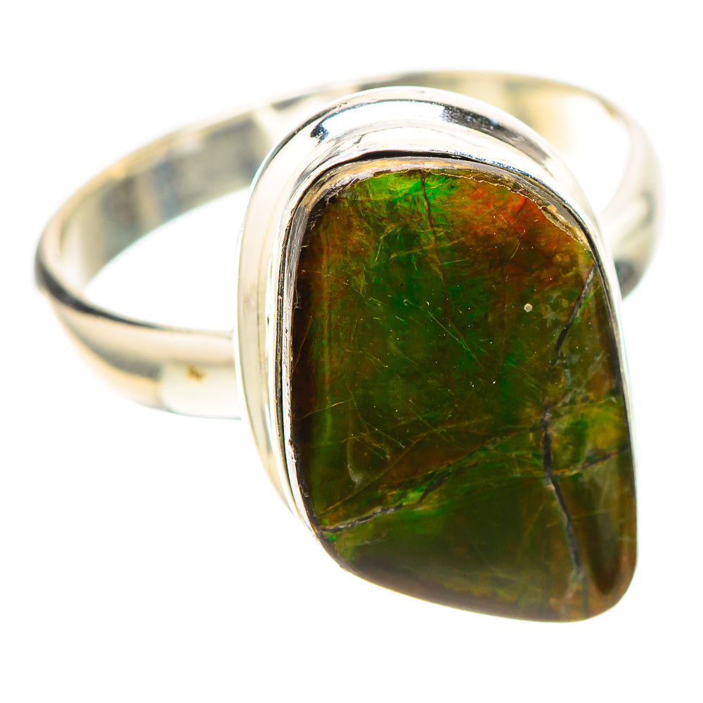 Ammolite Ring Size 9 (925 Sterling Silver) RING138761