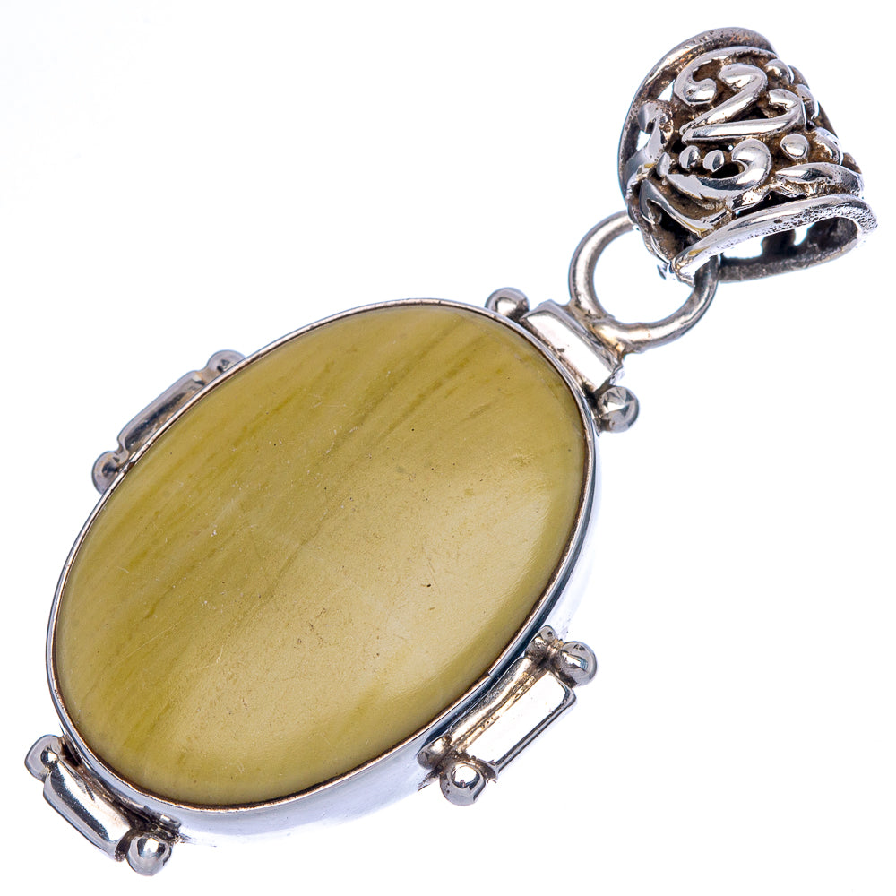 Imperial Jasper Pendant 1 3/4" (925 Sterling Silver) P40095