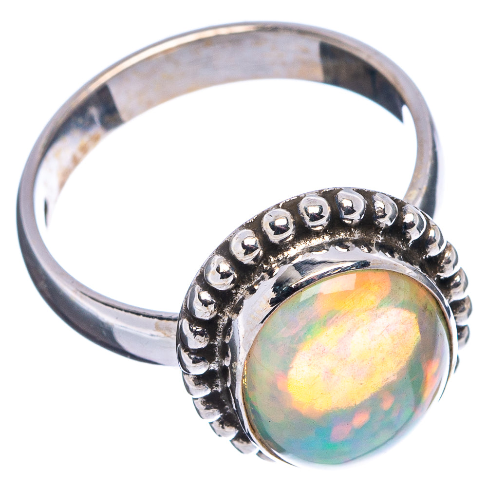 Rare Ethiopian Opal Ring Size 7 (.925 Sterling Silver)