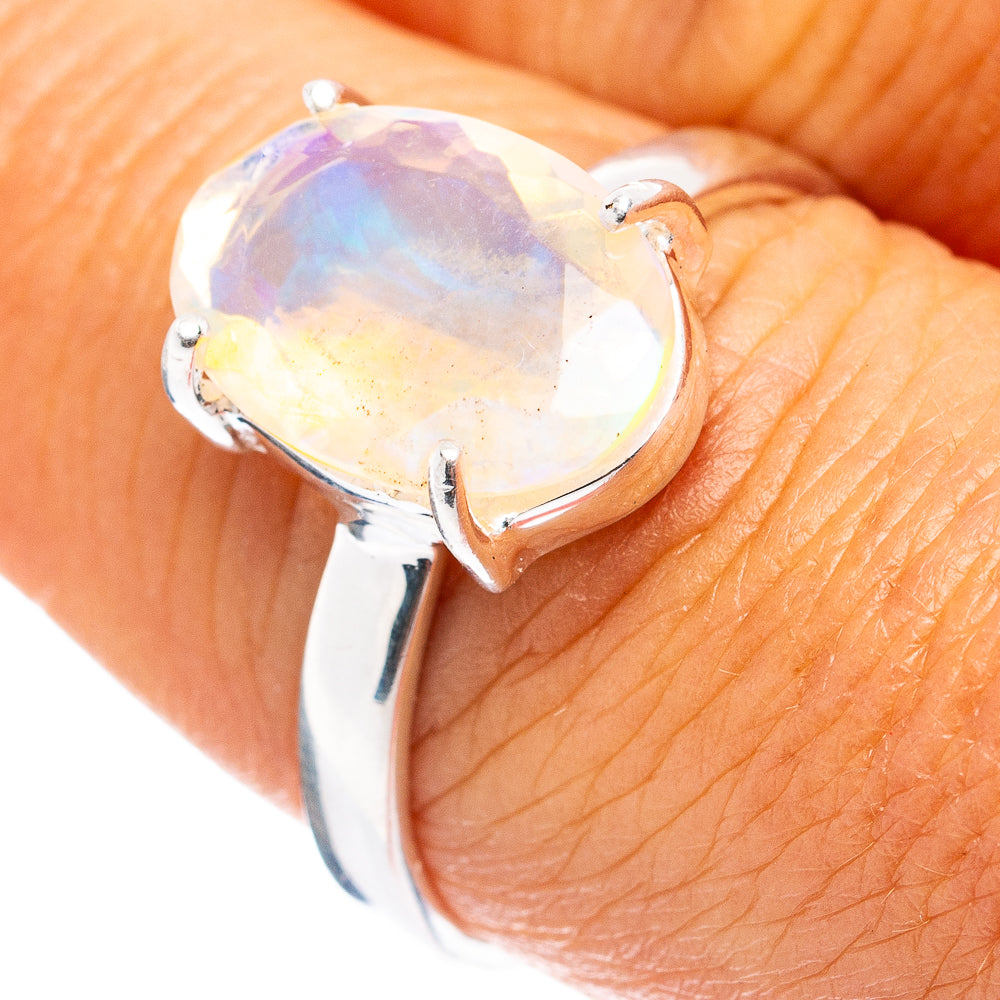 Rare Ethiopian Opal Ring Size 8 (.925 Sterling Silver)
