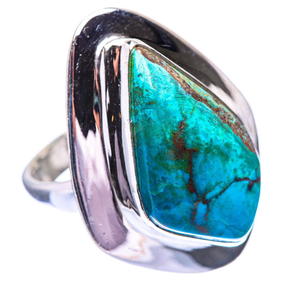 Chrysocolla Ring Size 6.75 (925 Sterling Silver) R140475