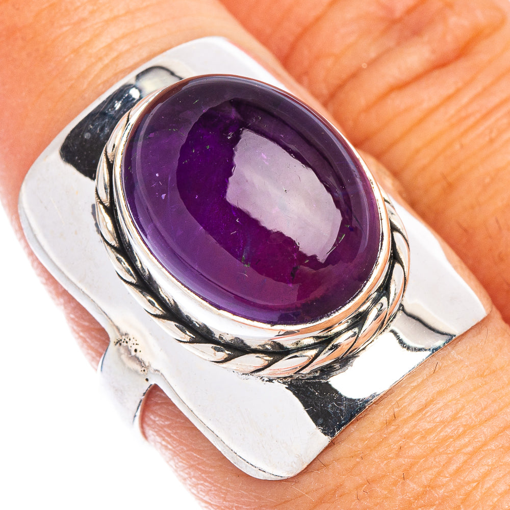 Amethyst Ring Size 8.5 (925 Sterling Silver) R7424