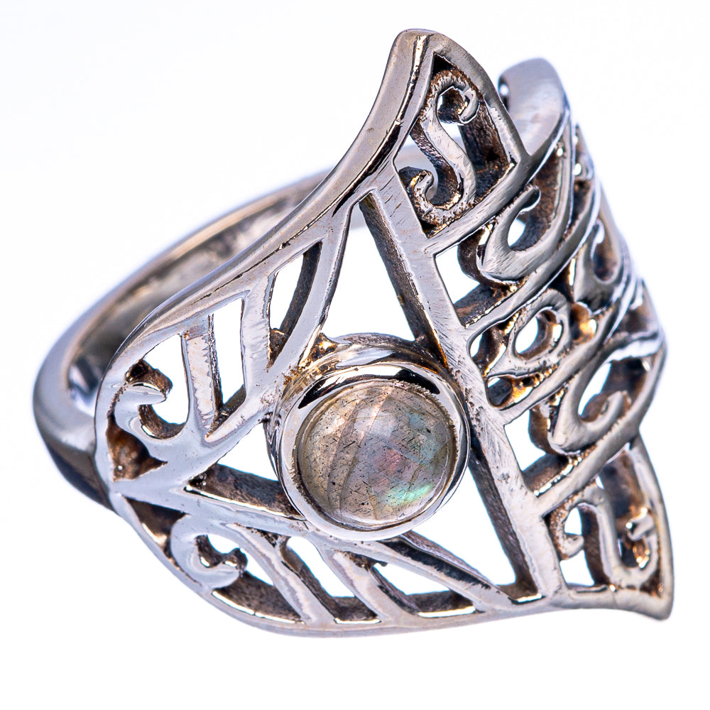 Labradorite Ring Size 7 (925 Sterling Silver) R146131