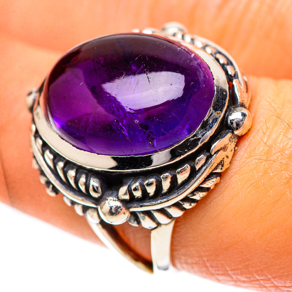 Amethyst Ring Size 7.25 (925 Sterling Silver) RING139242