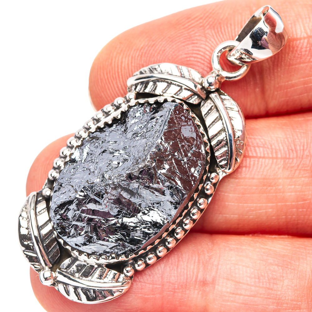 Premium Galena Pendant 1 7/8" (.925 Sterling Silver)