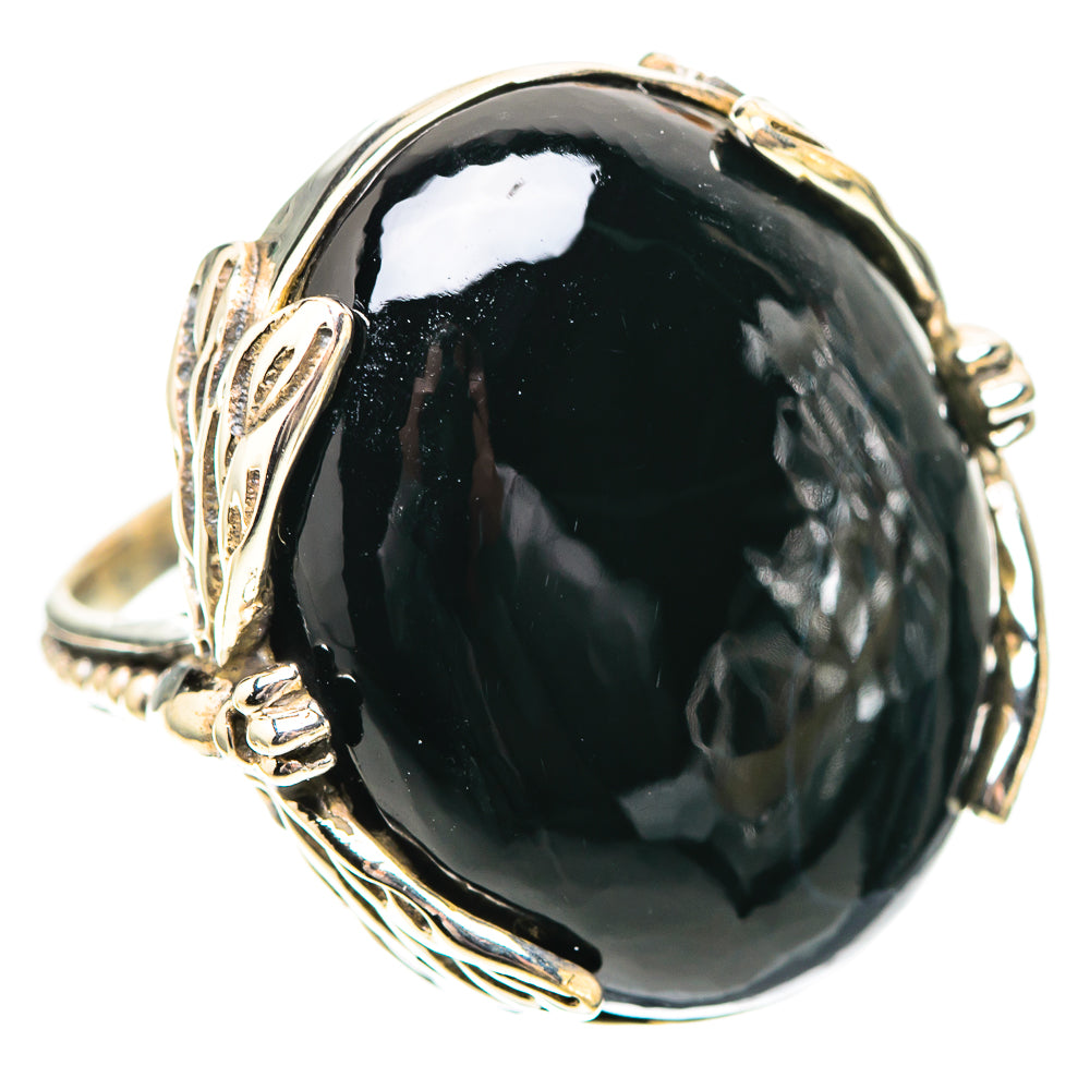 Black Onyx Ring Size 6.5 (925 Sterling Silver) RING138999