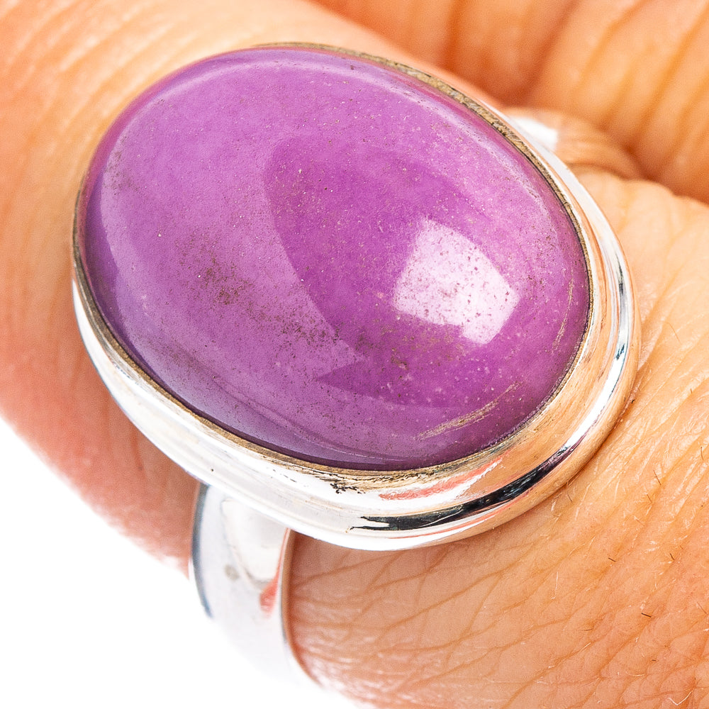 Phosphosiderite Ring Size 8 (.925 Sterling Silver)
