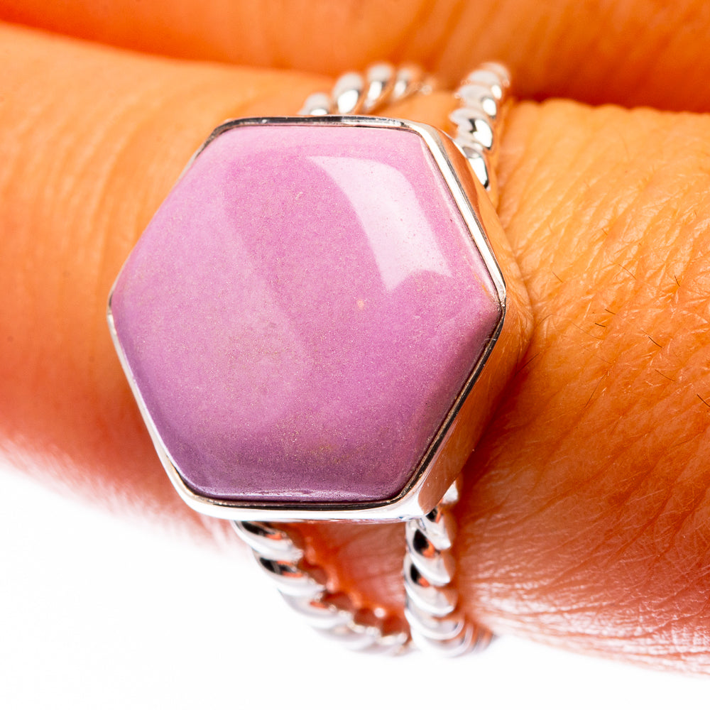 Premium Phosphosiderite Ring Size 8 (925 Sterling Silver) R141844