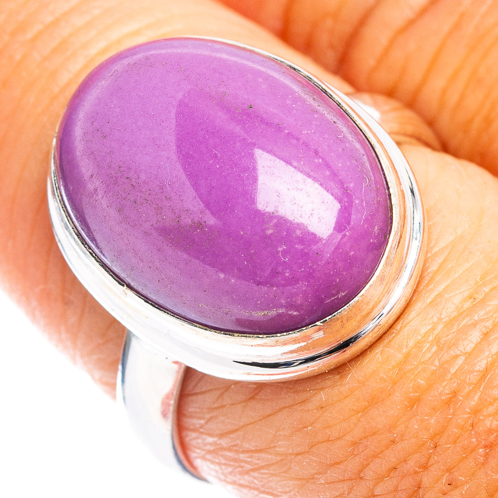 Phosphosiderite Ring Size 8 (.925 Sterling Silver)