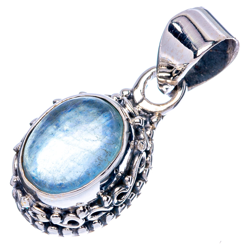 Aquamarine, Blue Topaz Pendant 1" (925 Sterling Silver) P42744