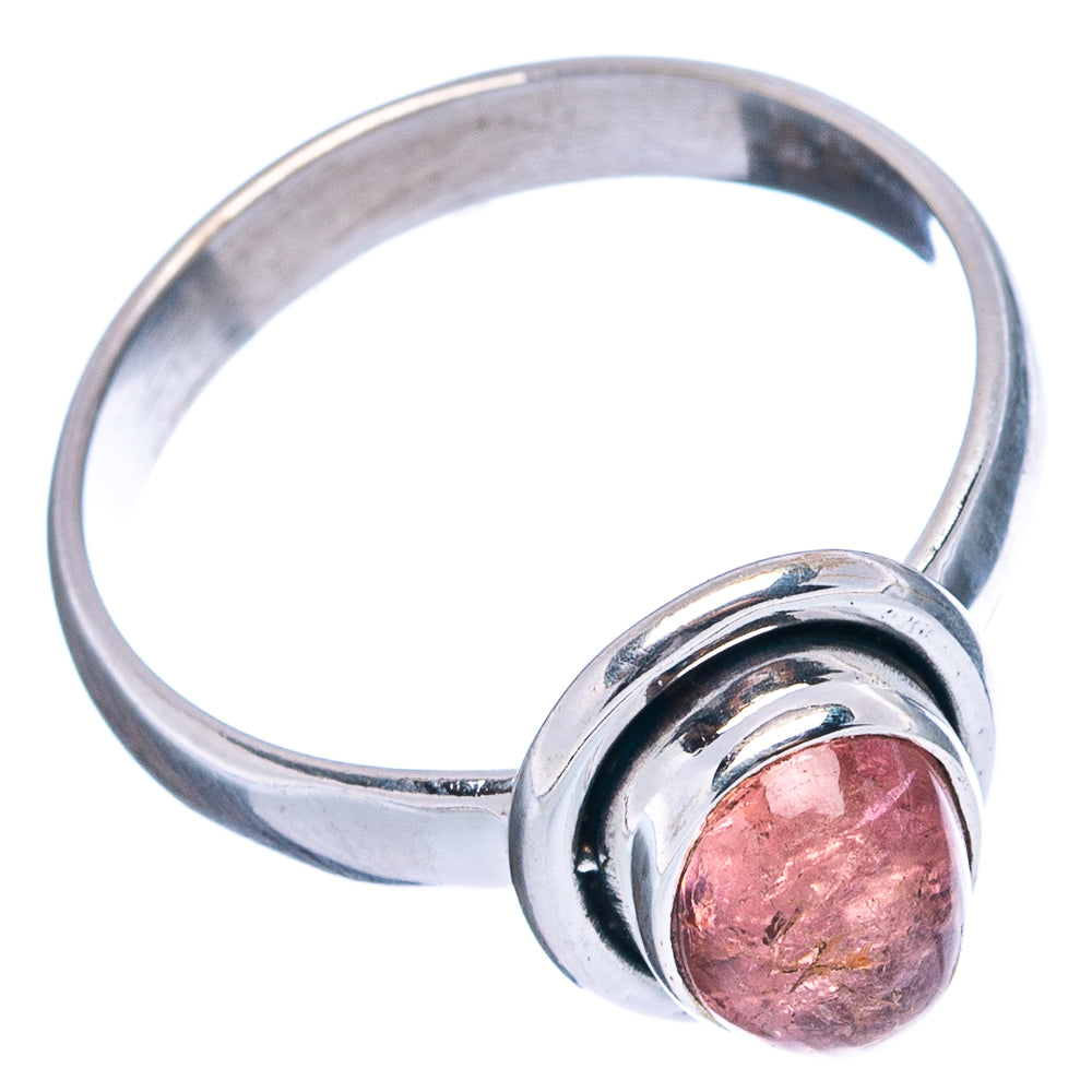 Rare Pink Tourmaline Ring Size 6.75 (.925 Sterling Silver)