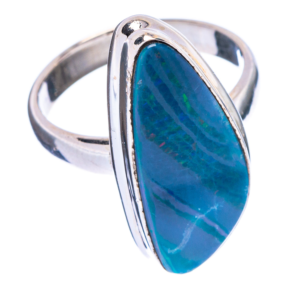 Rare Doublet Opal Ring Size 6 (925 Sterling Silver) R146946