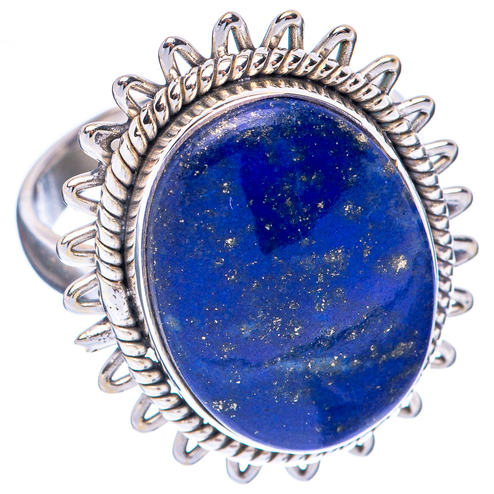 Lapis Lazuli Ring Size 8 (925 Sterling Silver) R1953