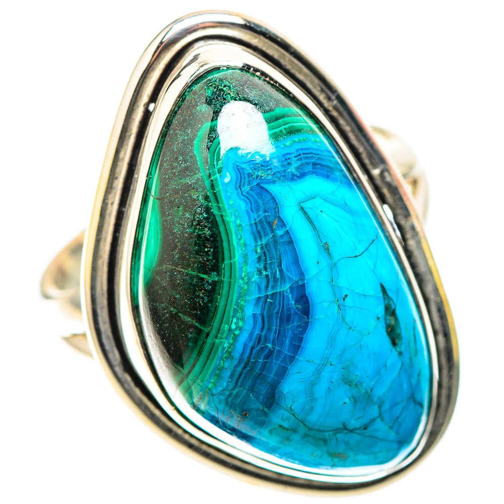 Chrysocolla Ring Size 7.25 (925 Sterling Silver) RING138399
