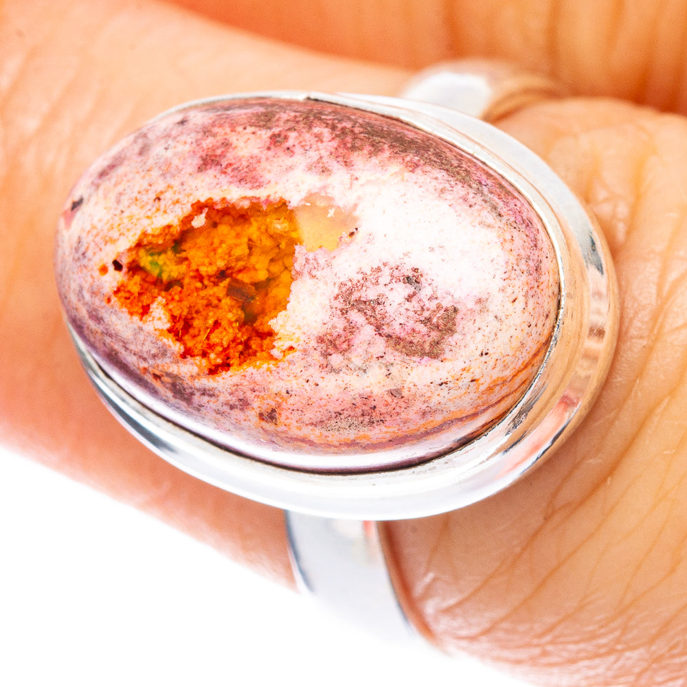 Mexican Fire Opal 925 Sterling Silver Ring Size 7 Ana Co R2474